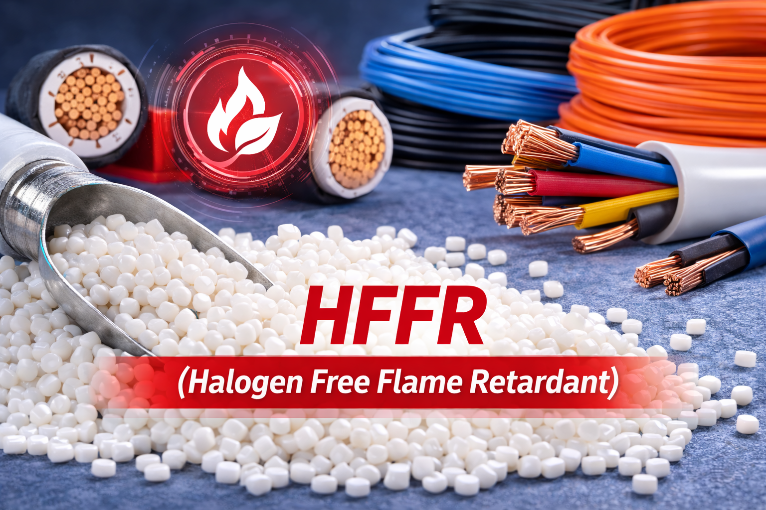 HFFR (Halogen Free Flame Retardant)